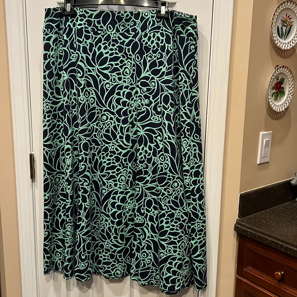 Fun summer A-Line maxi skirt by Talbots